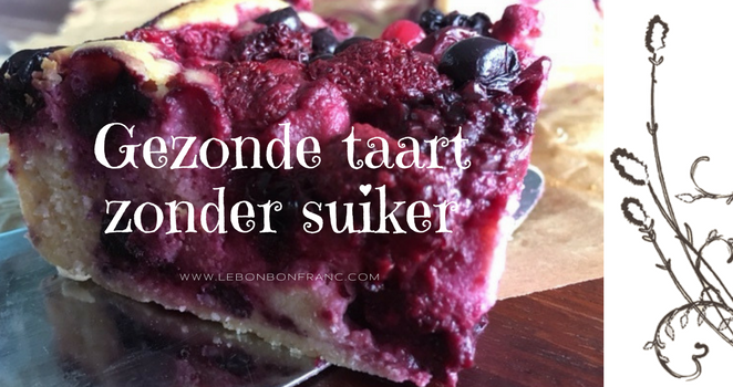 Gezonde taart zonder suiker